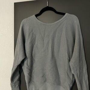 Green Ribbed Sweater